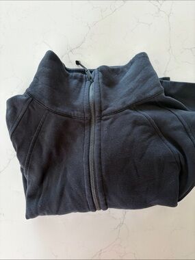 lululemon athletica black zip-up sweater